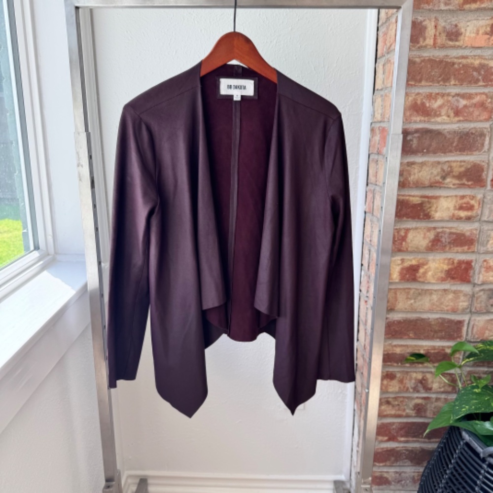 BB Dakota Leather Jacket Size Medium